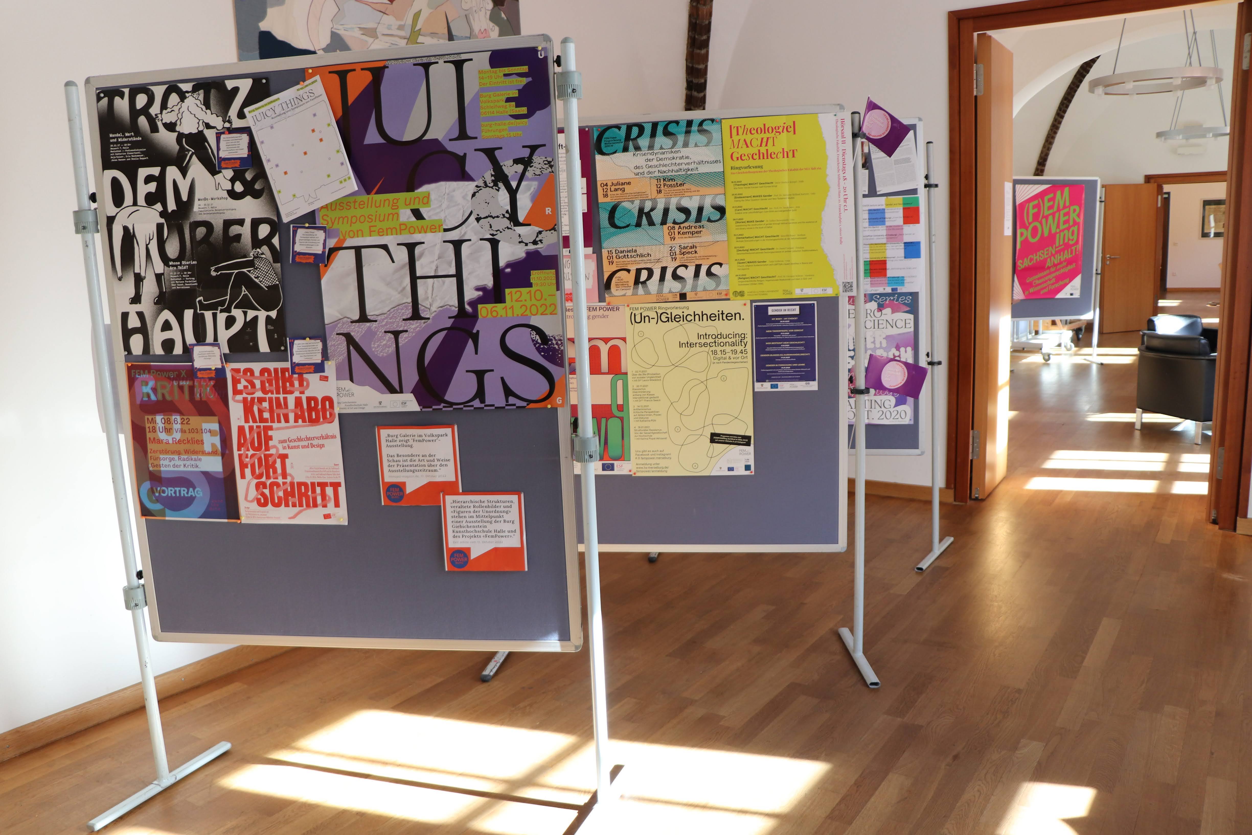 Posterausstellung ´Best of FEM POWER´