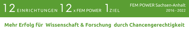 Slogan FEM POWER Sachsen-Anhalt
