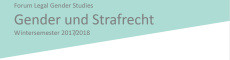 Forum Legal Gender Studies_Gender und  Strafrecht_Uni Halle