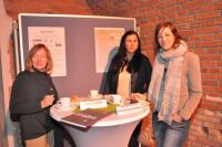 Themeninsel LaKoG und FEM POWER mit Regina Steinike, Dr. in Kathrin Hirschinger (Sprecherin LaKoG), Verena Stange