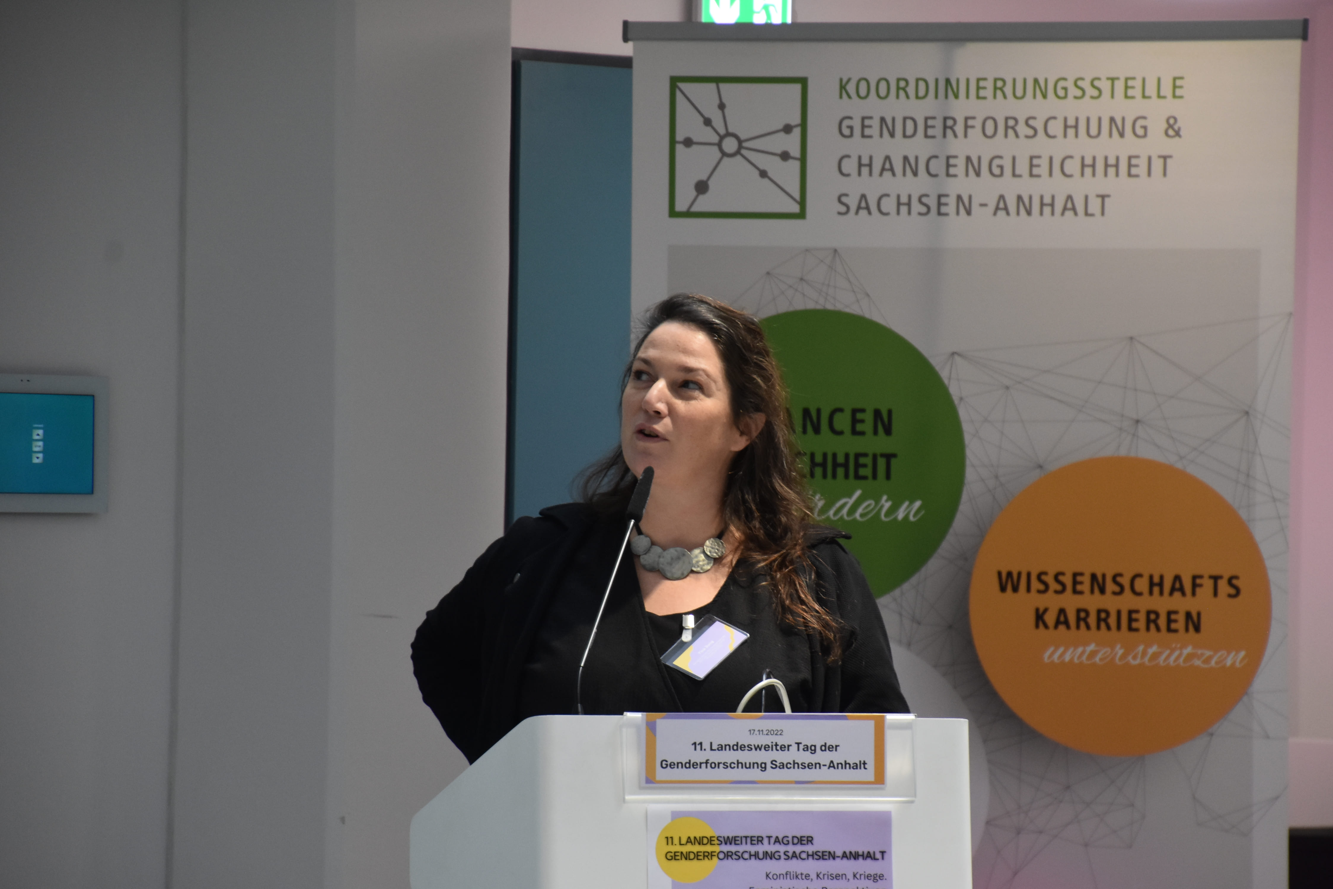 Würdigung von Prof.in Eva Labouvie durch Gastprofessorin Dr.in Tina Jung